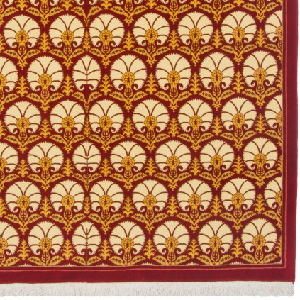 Handwoven Carpet, All-over Layout, Wool on Silk Warp, Tabriz, 146 × 203 cm Ref 10200508