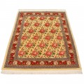 Handwoven Carpet, All-over Layout, Wool and Silk on Silk Warp, Sanandaj, 160 × 205 cm Ref 10300510