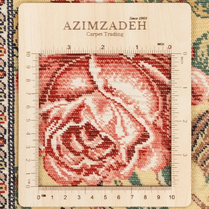 Handwoven Carpet, All-over Layout, Wool and Silk on Silk Warp, Sanandaj, 160 × 205 cm Ref 10300510