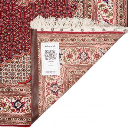 Handwoven Carpet, Corner Medallion Layout, Wool and Silk on Silk Warp, Tabriz, 153 × 210 cm Ref 10300511