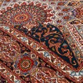 Handwoven Carpet, Dome Layout, Wool and Silk on Silk Warp, Tabriz, 154 × 203 cm Ref 10300513
