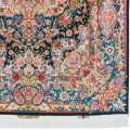 Handwoven Carpet, Corner Medallion Layout, Wool and Silk on Silk Warp, Tabriz, 151 × 204 cm Ref 10300518