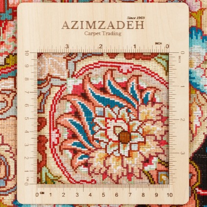 Handwoven Carpet, Corner Medallion Layout, Wool and Silk on Silk Warp, Tabriz, 151 × 204 cm Ref 10300518