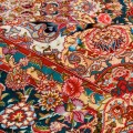 Handwoven Carpet, Corner Medallion Layout, Wool and Silk on Silk Warp, Tabriz, 151 × 204 cm Ref 10300518