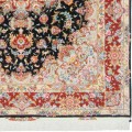 Handwoven Carpet, Corner Medallion Layout, Wool and Silk on Silk Warp, Tabriz, 155 × 205 cm Ref 10300519