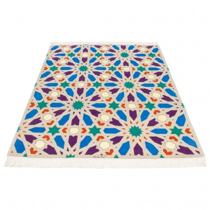 Handwoven Carpet, All-over Layout, Wool and Silk on Silk Warp, Tabriz, 152 × 203 cm Ref 10300520