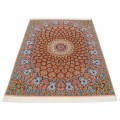 Handwoven Carpet, Dome Layout, Wool and Silk on Silk Warp, Tabriz, 151 × 212 cm Ref 10300522