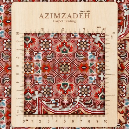 Handwoven Carpet, Corner Medallion Layout, Wool and Silk on Silk Warp, Tabriz, 154 × 205 cm Ref 10300524