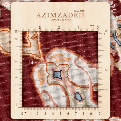 Handwoven Carpet, Corner Medallion Layout, Wool and Silk on Silk Warp, Tabriz, 150 × 203 cm Ref 10300526