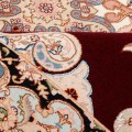 Handwoven Carpet, Corner Medallion Layout, Wool and Silk on Silk Warp, Tabriz, 150 × 203 cm Ref 10300526