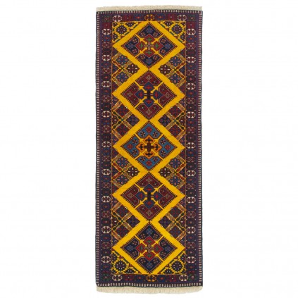 Handwoven Carpet, Multi-Medallion Layout, All Wool, Bakhtiari, 80 × 210 cm Ref 10100532