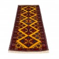Handwoven Carpet, Multi-Medallion Layout, All Wool, Bakhtiari, 80 × 210 cm Ref 10100532