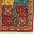 Handwoven Carpet, Square/Block Layout, Wool on Cotton Warp, Varamin, 90 × 310 cm Ref 10200538