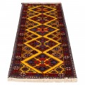 Handwoven Carpet, Multi-Medallion Layout, All Wool, Bakhtiari, 77 × 196 cm Ref 10100540