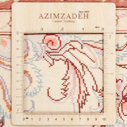 Handwoven Carpet, Multi-Medallion Layout, Wool and Silk on Cotton Warp, Tabriz, 91 × 322 cm Ref 10200541