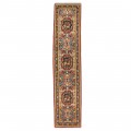 Handwoven Carpet, Multi-Medallion Layout, Wool on Cotton Warp, Bakhtiari, 85 × 390 cm Ref 10300542