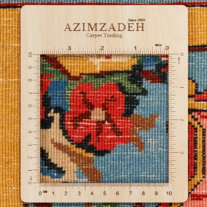 Handwoven Carpet, Multi-Medallion Layout, Wool on Cotton Warp, Bakhtiari, 85 × 390 cm Ref 10300542