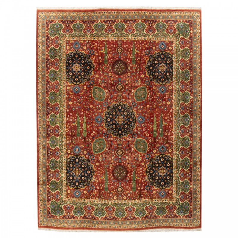 Old Handwoven Carpet