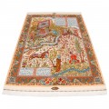 Handwoven Carpet, All-over Layout, Wool and Silk on Silk Warp, Tabriz, 220 × 150 cm Ref 10300563