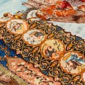 Handwoven Carpet, All-over Layout, Wool and Silk on Silk Warp, Tabriz, 336 × 200 cm Ref 10600585