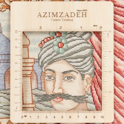 Handwoven Carpet, All-over Layout, Wool and Silk on Silk Warp, Tabriz, 240 × 290 cm Ref 10600586