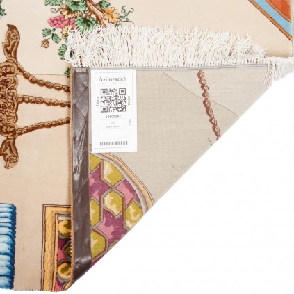 Handwoven Carpet, All-over Layout, Wool and Silk on Silk Warp, Tabriz, 215 × 325 cm Ref 10600587