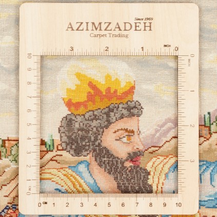 Handwoven Carpet, All-over Layout, Wool and Silk on Silk Warp, Tabriz, 285 × 215 cm Ref 10600591