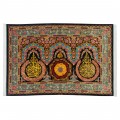 Handwoven Pictorial Rug, All-over Layout, All Silk, Qom, 200 × 295 cm Ref 70500593