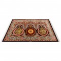 Handwoven Pictorial Rug, All-over Layout, All Silk, Qom, 200 × 295 cm Ref 70500593