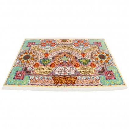 Handwoven Pictorial Rug, All-over Layout, Wool and Silk on Silk Warp, Tabriz, 300 × 200 cm Ref 70600594
