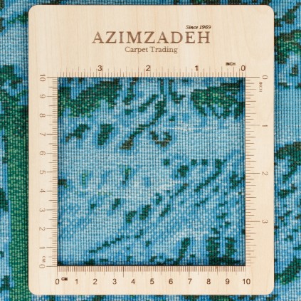 Handwoven Carpet, All-over Layout, Wool and Silk on Silk Warp, Tabriz, 190 × 195 cm Ref 10300596