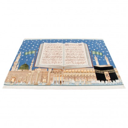 Handwoven Pictorial Rug, All-over Layout, Wool and Silk on Silk Warp, Tabriz, 200 × 300 cm Ref 70600597