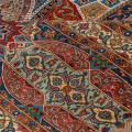 Handwoven Carpet, Dome Layout, All Silk, Qom, 400 × 400 cm Ref 11600601