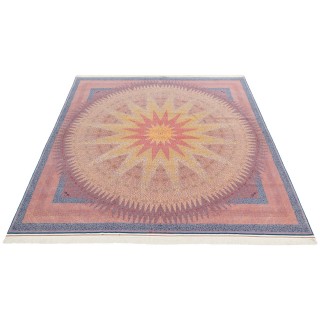 Handwoven Carpet, Medallion Layout, Wool and Silk on Silk Warp, Tabriz, 305 × 450 cm Ref 11300602