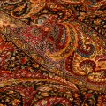 Handwoven Carpet, Medallion Layout, All Silk, Qom, 400 × 400 cm Ref 11600614