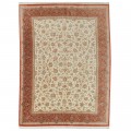 Handwoven Carpet, All-over Floral Layout, All Silk, Qom, 300 × 403 cm Ref 11200616