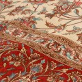 Handwoven Carpet, All-over Floral Layout, All Silk, Qom, 300 × 403 cm Ref 11200616