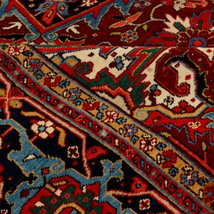 Old Handwoven Carpet