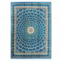 Handwoven Carpet, Dome Layout, All Silk, Qom, 287 × 400 cm Ref 11100636