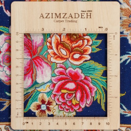 Handwoven Carpet, All-over Floral Layout, Wool and Silk on Silk Warp, Tabriz, 300 × 400 cm Ref 11200638