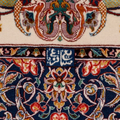 Handwoven Carpet, Corner Medallion Layout, Wool and Silk on Silk Warp, Tabriz, 310 × 420 cm Ref 11300639
