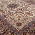 Handwoven Carpet, Corner Medallion Layout, Wool and Silk on Silk Warp, Tabriz, 310 × 420 cm Ref 11300639