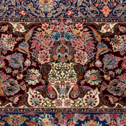 Handwoven Carpet, Corner Medallion Layout, Wool and Silk on Silk Warp, Tabriz, 310 × 420 cm Ref 11300639