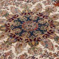 Handwoven Carpet, Corner Medallion Layout, Wool and Silk on Silk Warp, Tabriz, 310 × 420 cm Ref 11300639