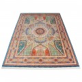 Handwoven Carpet, Dome Layout, All Silk, Tabriz, 290 × 405 cm Ref 11100645