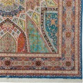 Handwoven Carpet, Dome Layout, All Silk, Tabriz, 290 × 405 cm Ref 11100645