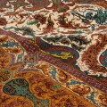 Handwoven Carpet, Corner Medallion Layout, All Silk, Qom, 302 × 395 cm Ref 11100647