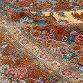 Handwoven Carpet, Corner Medallion Layout, All Silk, Qom, 291 × 395 cm Ref 11100648