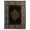Handwoven Carpet, Corner Medallion Layout, All Silk, Qom, 296 × 389 cm Ref 11100651