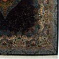 Handwoven Carpet, Corner Medallion Layout, All Silk, Qom, 296 × 389 cm Ref 11100651